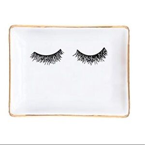 Sweet Water Decor Ceramic “Lash” Dish NWT